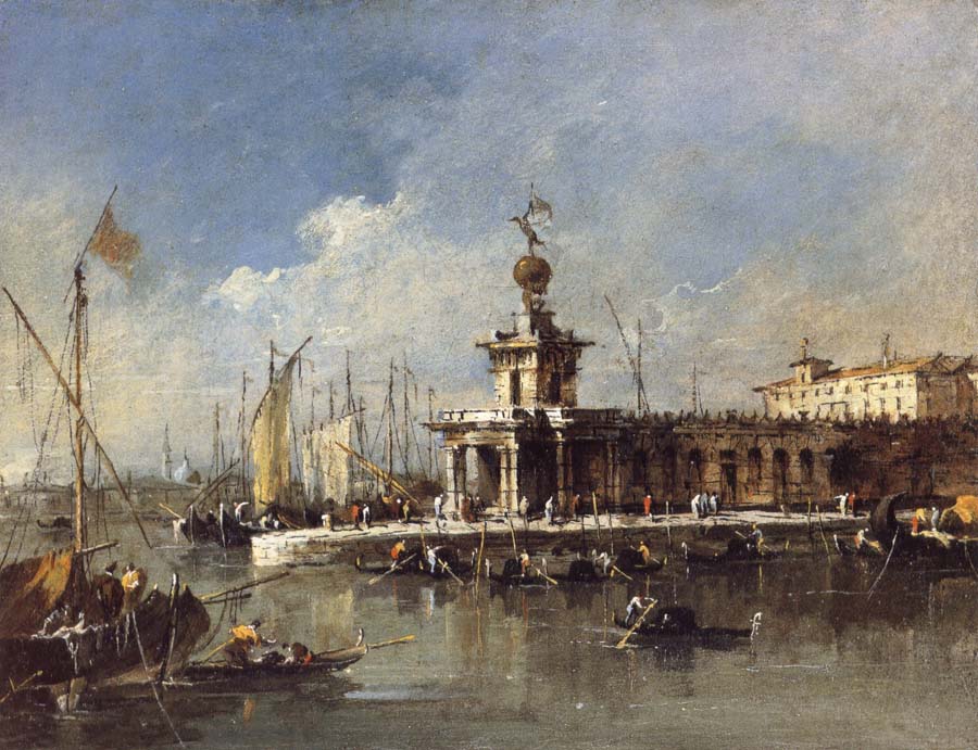 Francesco Guardi The Punta della Dogana